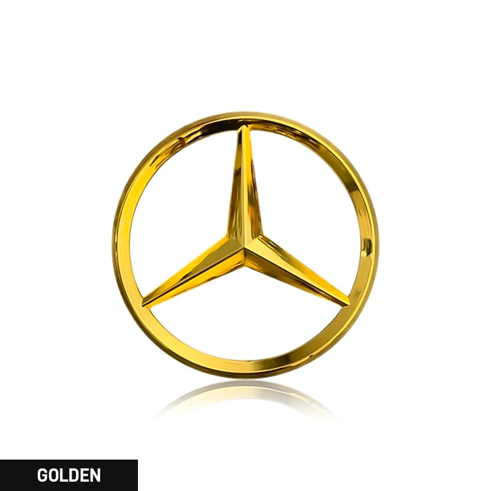 1PCS 70mm Metal Car Engine Emblem Hood Decoration Stickers Accessories for Mercedes Benz AMG W204 W205 W211 CLS CLA Smart Fortwo