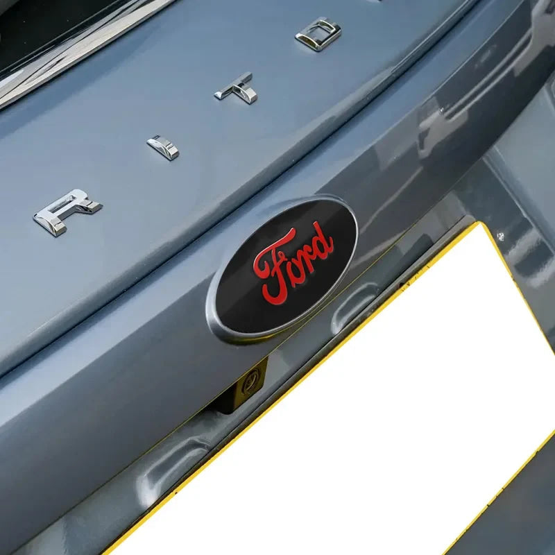 Car Front Grille Emblem Rear Trunk Logo Badge For Ford Fiesta Focus 2 3 Mondeo Edge Ranger Fusion Kuga S-MAX Transit Accessories