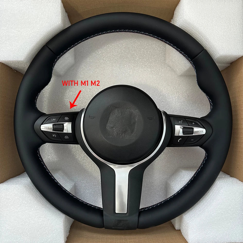 F01 F06 F10 F11 F15 F20 F21 F22 F30 F31 F32 F36 E70 E90 M3 M4 M5 For BMW 3 5 Series Manual Steering Wheel Without Paddle