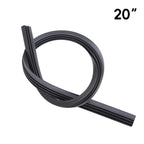 14" - 28" Car Wiper Blade Windscreen Wipers Insert Natural Rubber Strip 6mm Windscreen FR Wipe Car Accessories