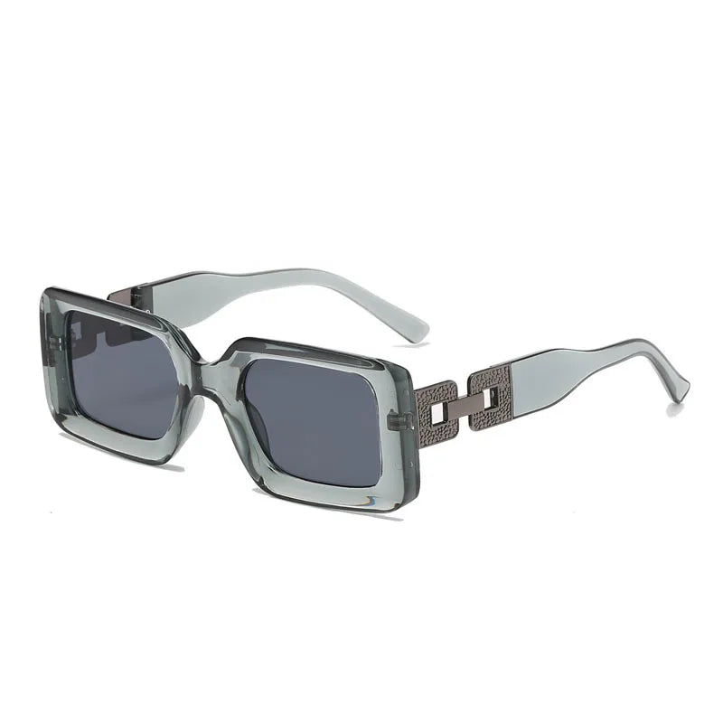 New Small Rectangle Sunglasses Men Women Square Sun Glasses Travel Shades Vintage Eyewear UV400 Cat Eye Oval Shape Gafas De Sol