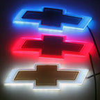 LED Light Car Tail Trunk Emblem 17 X 5.5cm for Chevrolet Malibu Cruze Orlando Sail Captiva Equinox Trax Lacetti Cavalier Sticker