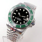 Miyota 8215 PT5000 Stainless Steel 40mm Dive Automatic Men Watch Sapphire Crystal Rotating Bezel Luminous Mechanical Wristwatch