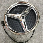 Car Front Grilled Star Emblem LED For Mercedes W205 W212 W213 W204 ML W166 CLA W253 A W176 W177 C W204 E GLK X204 GLA GLC GLE B