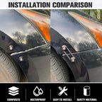 Multiple colors Universal Front Rear Bumper Trunk Quick Release Fastener Kit with Release Tabs and O-Ring For Racing Drifting