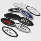 Car Styling Front Hood Emblem Rear Trunk Badge Grille Logo Sticker For Ford Focus MK3 Ranger Mondeo Fiesta S-Max  MK4 Kuga