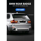 1pcs 78mm 51141970248 Car Emblem Reartrunk Logo Badge Styling Accessories for BMW E66 E53 X5 E46 E39 E38 E90 E60 E36 F30 F20 F10