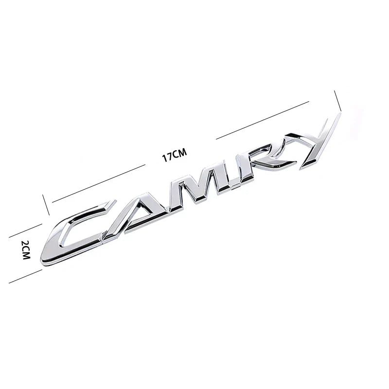 NEW ABS Car Body Trunk Emblem CAMRY Logo Sticker For Toyota CAMRY 2006-2018 Badge Auto Rear Letter Decal Exterior Accessories