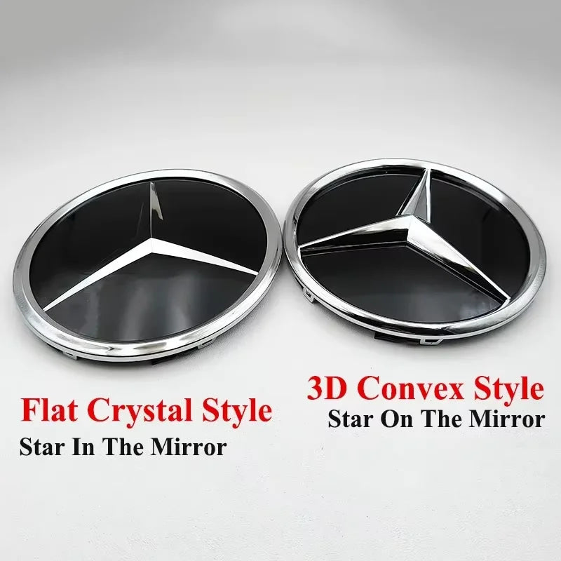 1pcs For Mercedes Benz B/C/E/S W176 W246 W205 W212 W207 W217  W166 X166 X156 X204 Front Grille Emblem Star Badge