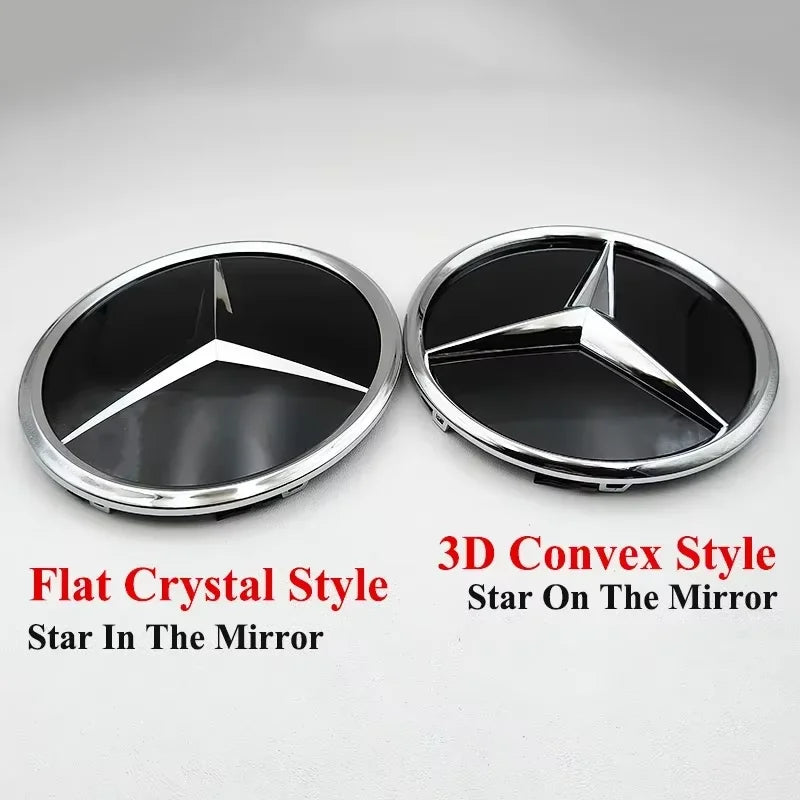 1pcs For Mercedes Benz B/C/E/S W176 W246 W205 W212 W207 W217  W166 X166 X156 X204 Front Grille Emblem Star Badge
