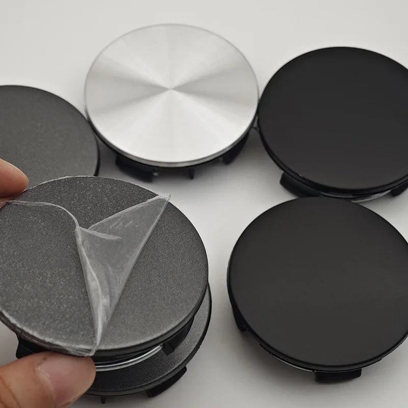4Pcs 56mm ABS Tesla Wheel Center Hub Cap Emblem Logo Car Rims Cover Hubcap For Tesla Model 3 Y X S Original Badge Accessories