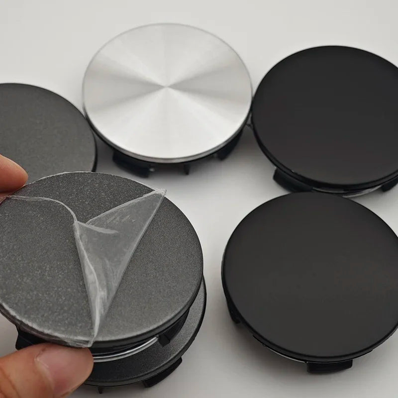 4Pcs 56mm ABS Tesla Wheel Center Hub Cap Emblem Logo Car Rims Cover Hubcap For Tesla Model 3 Y X S Original Badge Accessories