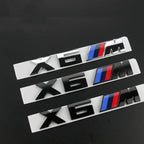 Car Valve Core BMW 3D Electroplating Emblem Stickers Trunk Decorative Stickers For BMW X5 E91 E70 F11 E30 F31 X3 F25 E61 E83 X1
