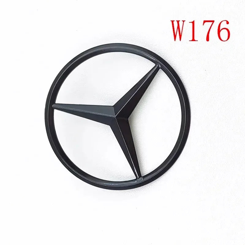 3D ABS Black A35 A45 A160 A180 A200 A250 Logo Letters 4MATIC Badge Car Rear Star Sticker AMG Emblem For Mercedes Benz