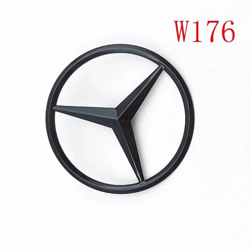3D ABS Black A35 A45 A160 A180 A200 A250 Logo Letters 4MATIC Badge Car Rear Star Sticker AMG Emblem For Mercedes Benz