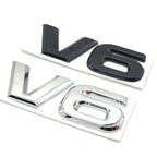 3D Car Logo Sticker Emblem Auto Badge Decal For V6 Mercedes BMW Audi Ford Fiesta Mustang Ranger Nissan Toyota Honda Styling