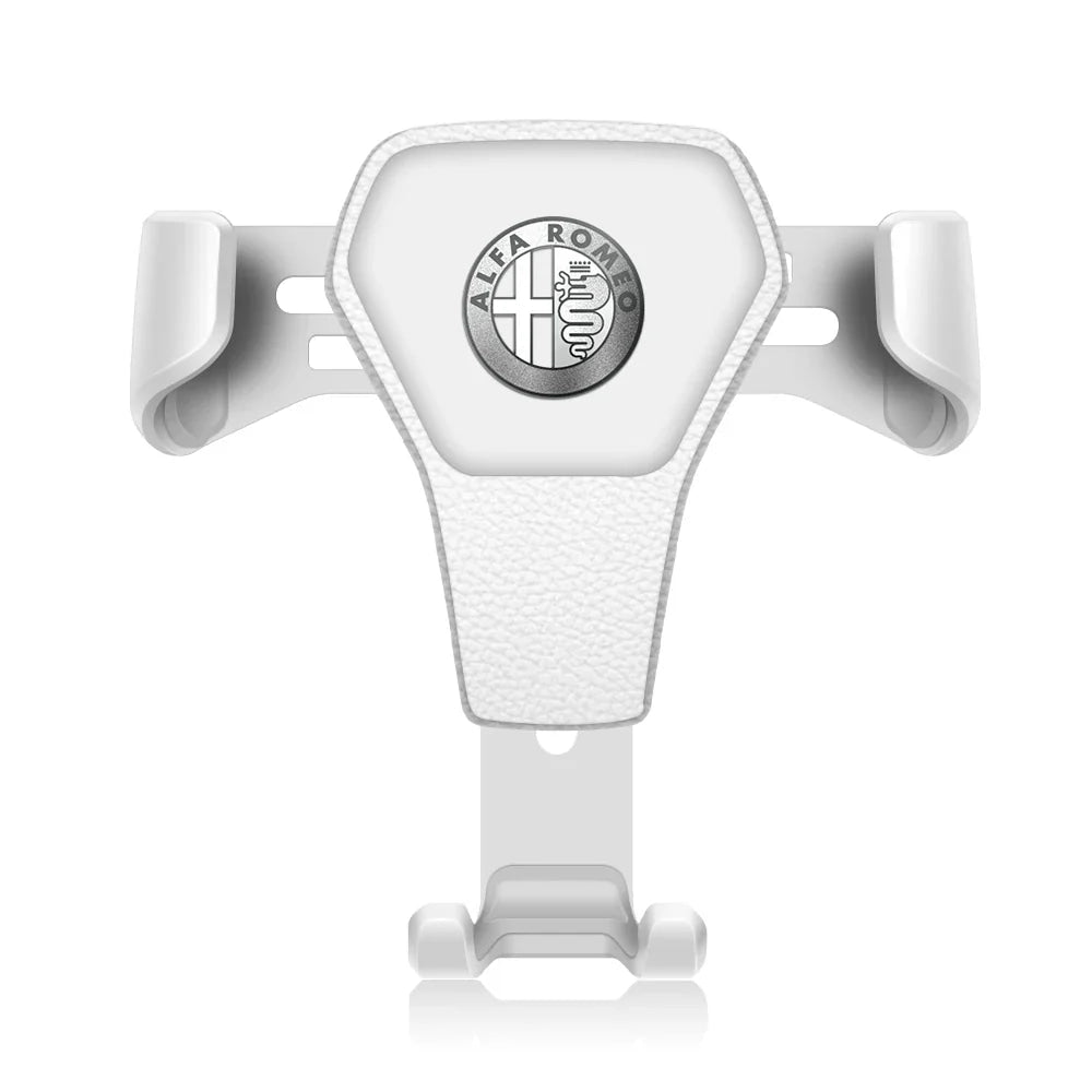 Car Mobile Phone Holder Air Outlet Gravity Sensor Auto Accessories For Alfa Romeo Giulia Stelvio Giulietta 156 159 147 Mito Brer