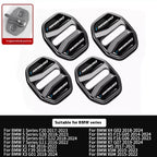 4pcs Car Door Lock Cover For BMW3 5Series X1X3X4X5 G01 G20 G32 F48 G45 G02 F15 G05 G07 G60 Anti Rust Protective Trim accessories