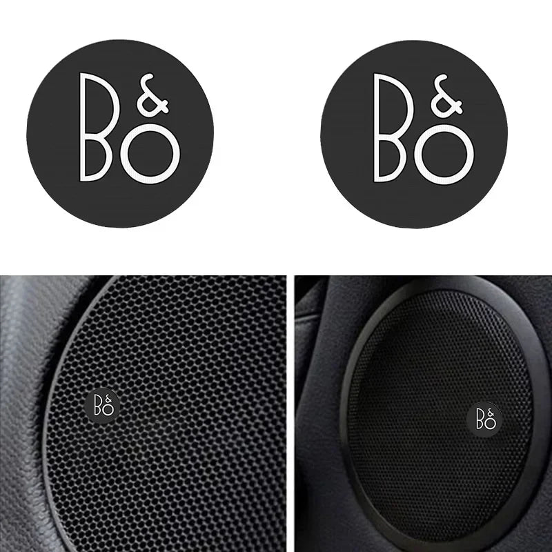 Chevrolet 3D Aluminum Car Audio Stickers Fit For Silverado Impala Malibu Equinox Cruze Camaro Tahoe/Suburban Blazer Spark Aveo