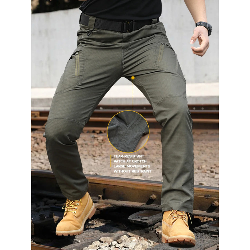 Tactical Work Pants Series New Men's IX9 Tactical Pants Multi-Pocket Large Capacity Training Pants Commuter Pants Wear-resistant