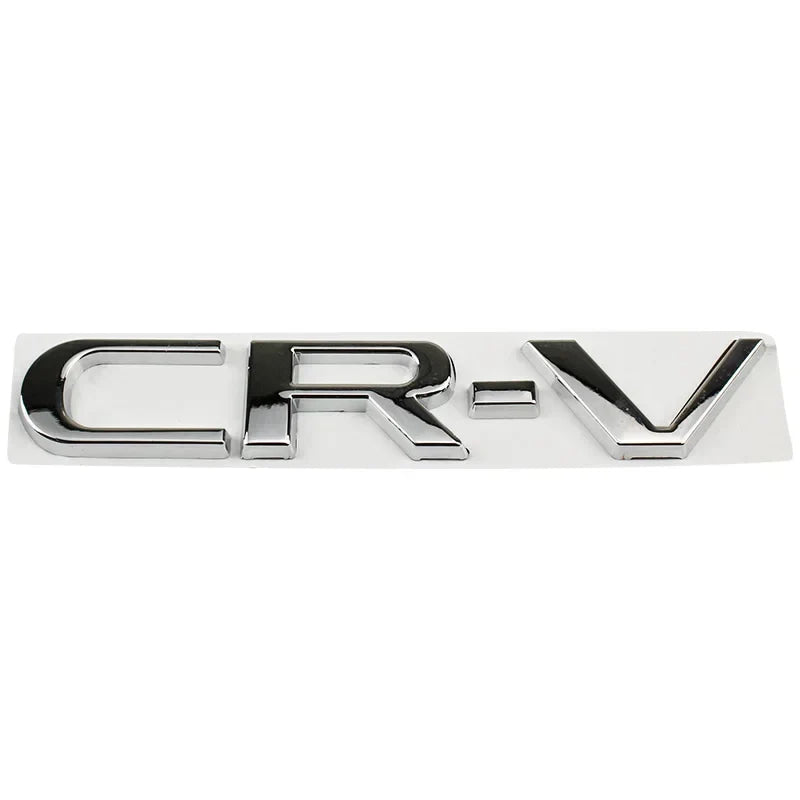 15.4cm Metal 3D Car Stickers Side Fender Badge Styling for Honda CRV Logo 2023 2024 Rear Trunk Emblem Decal Exterior Accessories