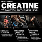Creatine Monohydrate - Improves Performance, Muscle Growth and Recovery