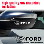 2pcs Car Emblem Stickers Window Body Trunk Badge Decoration Decal Accessories For Ford Focus Mustang Shelby Fiesta Kuga Fusion