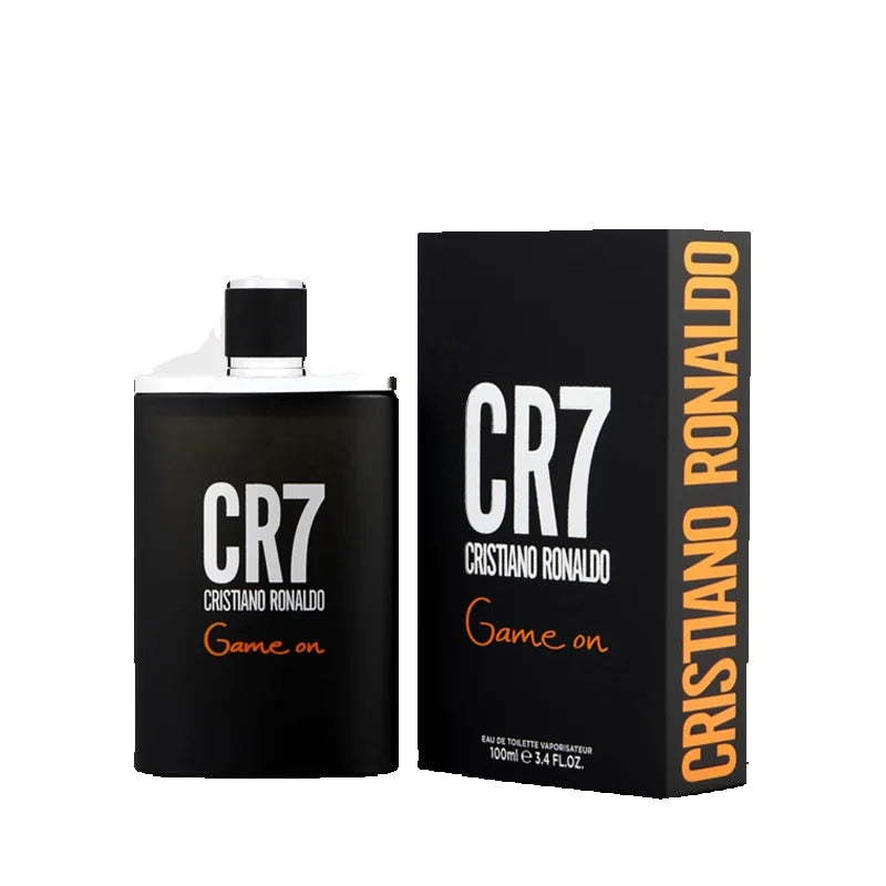 Cristiano Ronaldo Cr7 Game On men Eau De Toilette Spray 100ml Aromatic Woody Original Long-Lasting Fragrance