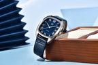 RollsTimi 2026 New Men's Watches Top Brand Luxury Oval Quartz Watch For Men Fashion Watch Man Waterproof VH31 Clock Gift Leathe