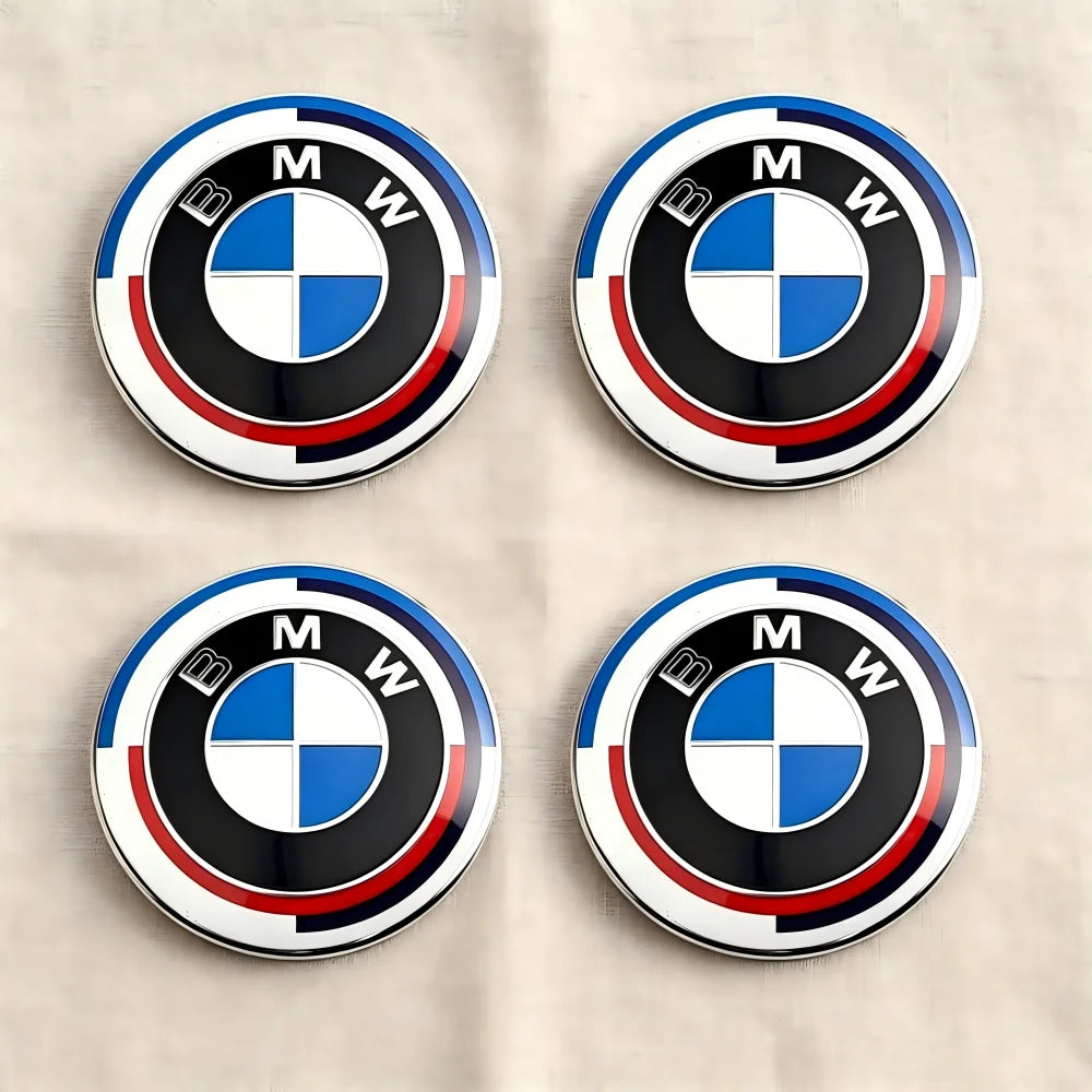 BMW 4pcs 56/68MM Wheel Center Caps For G11 G12 G30 G31 G32 G38 G01 G08 G02 G05 F45 F46 F52 F48 F49 F39 F90 Auto Accessories