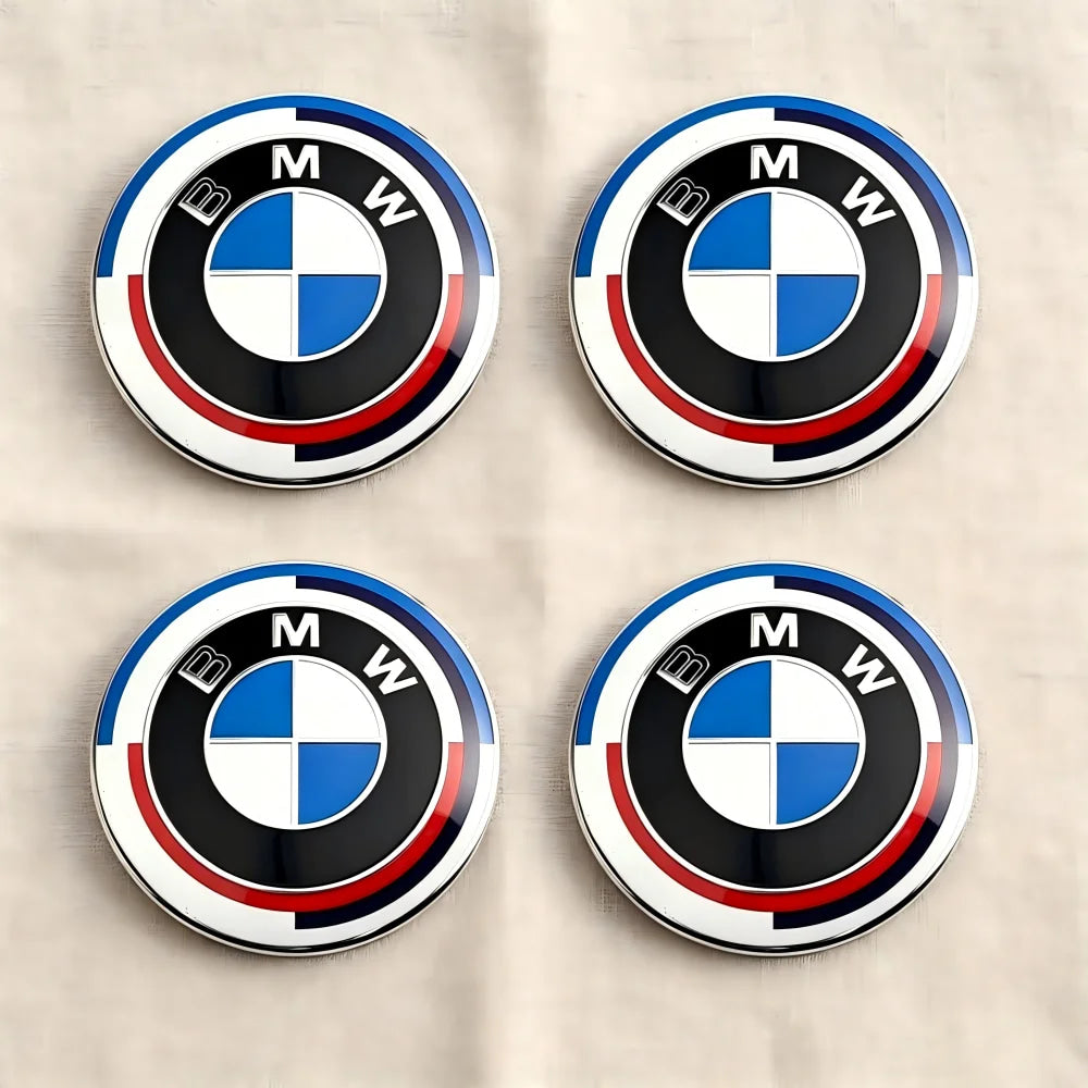 BMW 4pcs 56/68MM Wheel Center Caps For G11 G12 G30 G31 G32 G38 G01 G08 G02 G05 F45 F46 F52 F48 F49 F39 F90 Auto Accessories