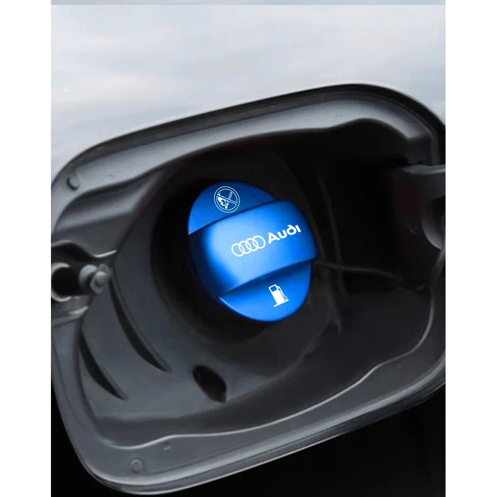 Car Sticker For Audi SLINE S3 TT Series Special Aluminum Alloy Fuel Tank Cap Refuel Box Trim Cover Auto Exterior Modification