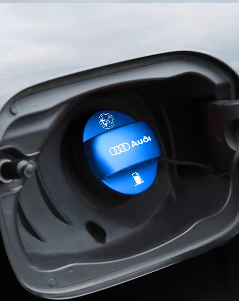 Car Sticker For Audi SLINE S3 TT Series Special Aluminum Alloy Fuel Tank Cap Refuel Box Trim Cover Auto Exterior Modification