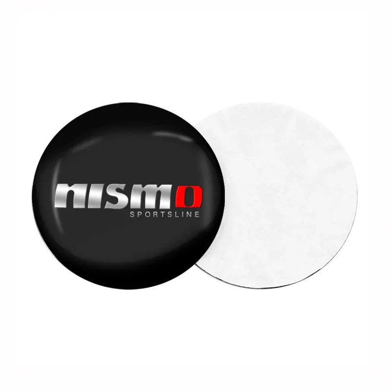For Nismo Nissan Almera Tiida Sunny QASHQAI Skyline Juke X-TRAI 4pcs 56/60mm Car Wheel Center Covers Badge Hub Cap Accessories