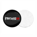 For Nismo Nissan Almera Tiida Sunny QASHQAI Skyline Juke X-TRAI 4pcs 56/60mm Car Wheel Center Covers Badge Hub Cap Accessories