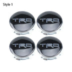 4pcs 60mm Car Tyre Wheel Center Hub Cap Badge For Toyota C-hr Prado Rav4 Yaris Hilux Prius Avensis Corolla Camry Accessories