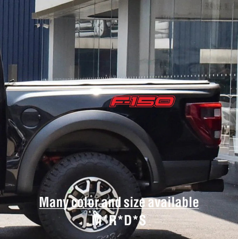 1Pcs Car Rear Trunk Tail Tailgate Body Graphics Vinyl Decal Door Side Sticker For Ford F150 Raptor Accessories