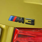 Suitable For BMW Group M3 Emblem Standard Trunk Tail Standard ABS Logo Sticker For BMW E30 E46 E36 E90/E92/E93 F80 GTS CRT CSL