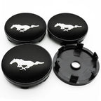 4pcs 56mm 60mm 54mm For Ford Ranger Focus Kuga Mustang Mondeo Fusion Esco Logo Car Wheel Center Hub Cap Rim Cover Emblem Sticker