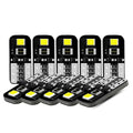 10/2Pcs T10 W5W LED Canbus No Error 194 168 501 Bulb 5W5 Car Interior Lights Lamp Map Dome Reading Lights 12V 6000K White