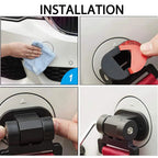 2 designs Car Styling Trailer Hooks Sticker Decoration Car Auto Rear Front Trailer Simulation Racing Ring Vehicle Towing Hook