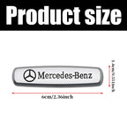 1/2/4pcs for AMG Car seat Emblem Backrest Headrest Clips Console Decoration Badge Interior decoration Sticker Accessories