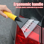 Rascador de hielo para coche, rompevientos para parabrisas, cepillos de vidrio de limpieza rápida, herramienta para quitar la nieve, pala para cepillos de nieve para invierno y ventana de coche
