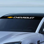 Easy Install Car Front Window Decoration Sticker CompatibleChevrolet Colorado Cruze Spark Captiva Malibu Trax Aveo Camaro Onix