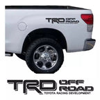 Suitable for Toyota Transit logo TRD OFFROAD modified sticker, personalized decorative body sticker waterproof latte
