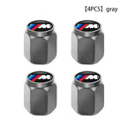 Car Wheel Tire Valve Air Stem Cap Cover For BMW X1 X3 E39 E46 E30 E36 E87 E60 E90 F26 G02 Personalized Decoration Accessories