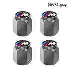 Car Wheel Tire Valve Air Stem Cap Cover For BMW X1 X3 E39 E46 E30 E36 E87 E60 E90 F26 G02 Personalized Decoration Accessories