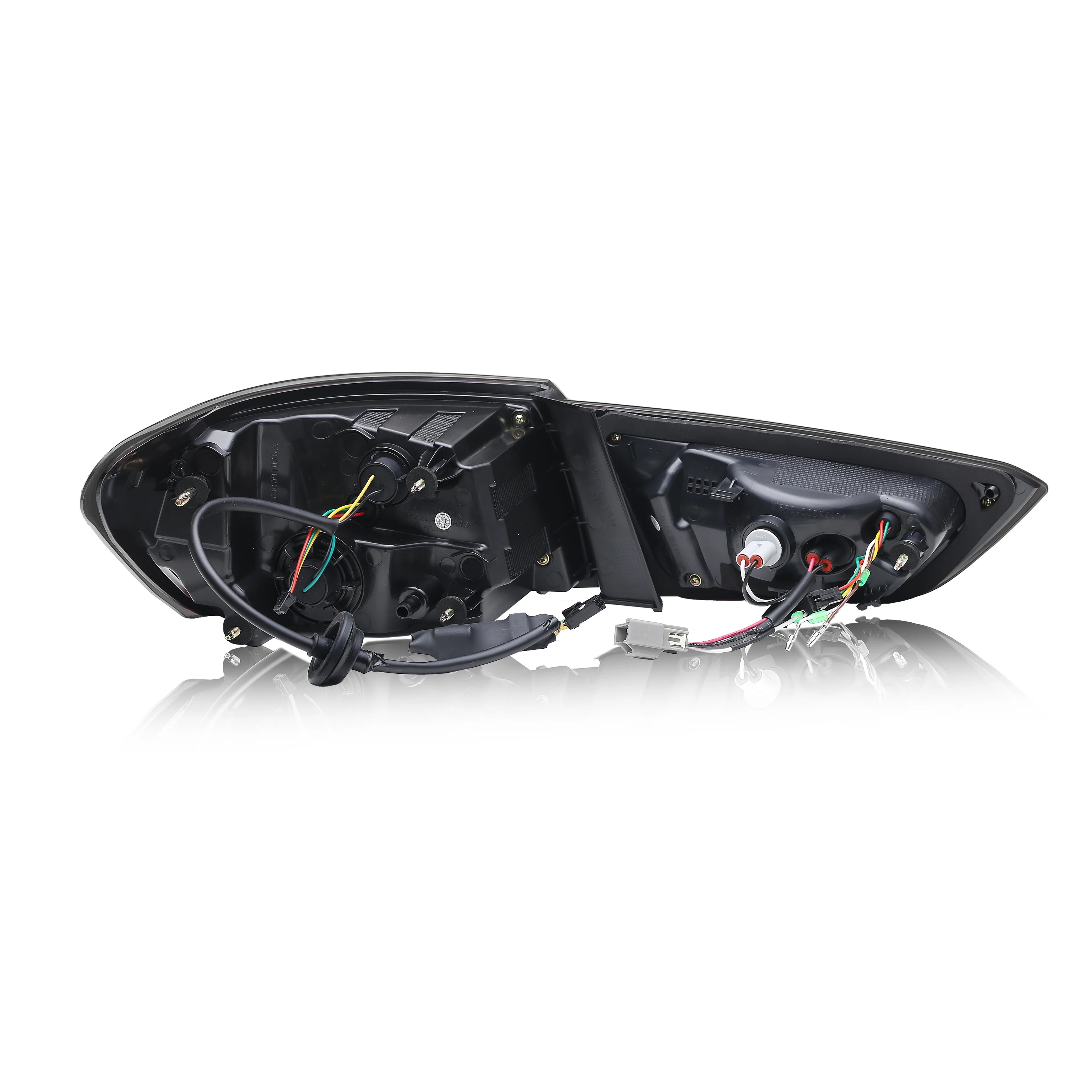 LED Tail Lights for Chevrolet Chevy Malibu 2019-2025 Sequential Turn Signal Dynamic Animation Black Rear Lamps Assembly