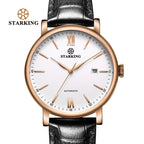 STARKING Sapphire 8215 Automatic Watch Fashion Sports Business Casual Wristwatch Waterproof Wear-resistant Watch Gifts for Men