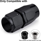 AN4/AN6/AN12 Swivel Hose End Fitting Adapter For Oil/Fuel/Gas Hose Line Oil Cool